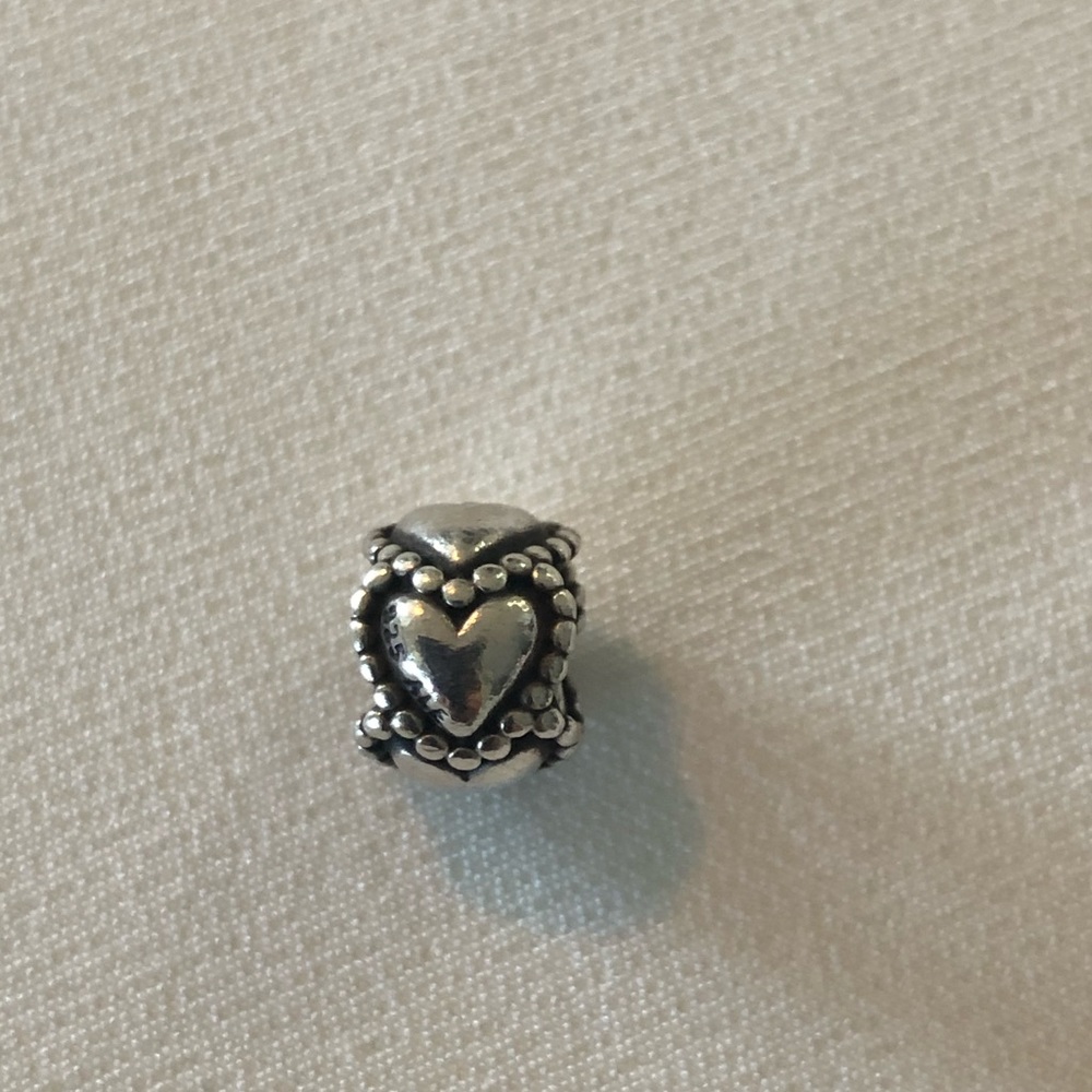 Pandora sterling silver heart charm